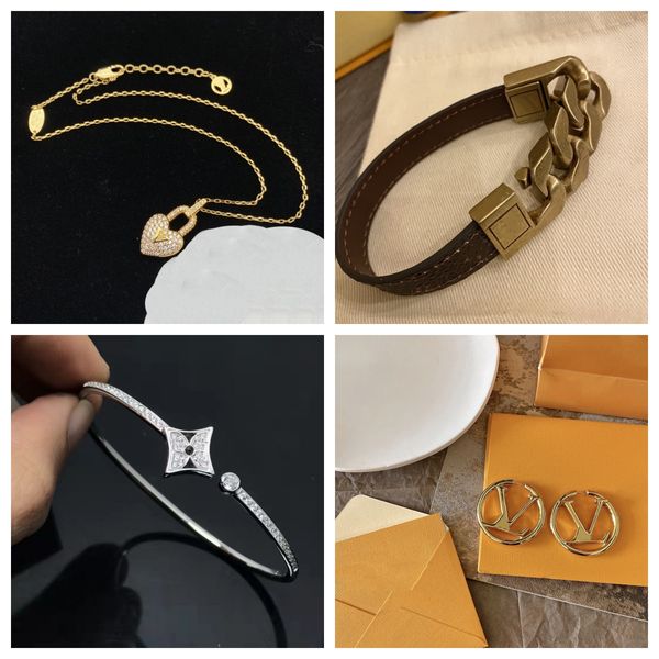 2023 neuester Mode-Look, heiß verkaufte Kostüm-Accessoires, neuer Stil, Anhänger, Halskette, Armband, klassisch, für Damen und Herren, modisches Geschenk, Luxus-Halsketten, Designer-Schmuck