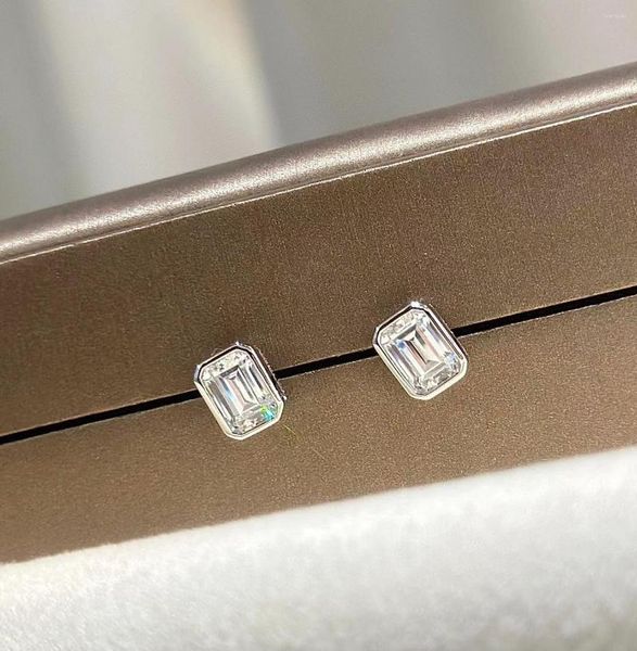 Ohrstecker 2023 Trend Reine 925 Splitter Hochzeit Zirkon Luxus Schmuck Für Frauen Platin Überzogene Wasser Tropfen Europäischen Engagement