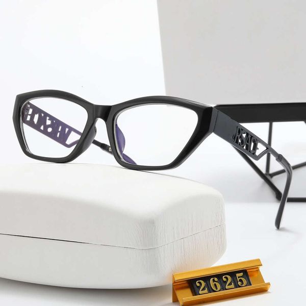 Montature all'estero Nuovi occhiali da sole per uomo e donna Box Fanjia Specchio piatto Occhiali da vista classici da viaggio moda 2625