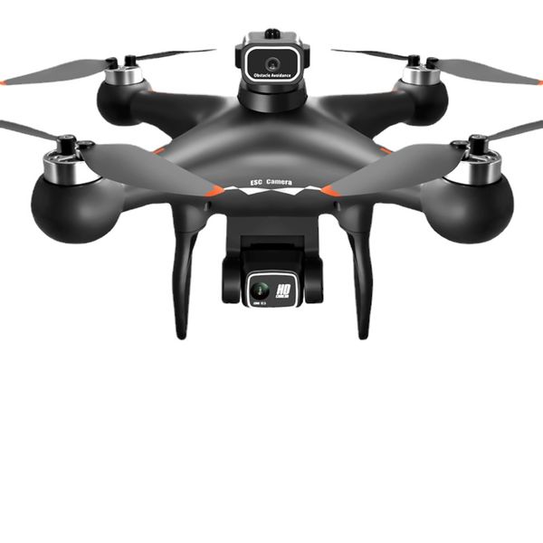 Novo profissional s116 max zangão gps 8k wifi fpv câmera 360 ° evitar obstáculos motor sem escova rc quadcopter mini dron brinquedo