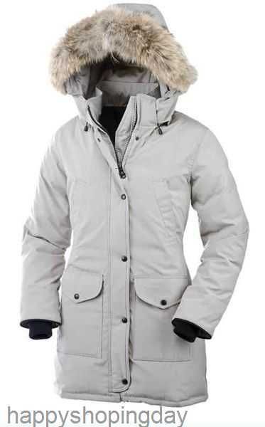 Гусиное пуховое пальто Женская зимняя куртка с воротником из натурального волчьего меха с капюшоном Уличные теплые и ветрозащитные пальто со съемной шапкой Женская парка Xs-3xl0824