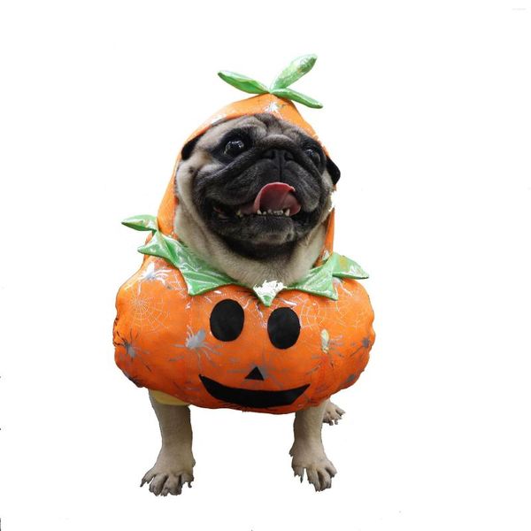 Katzenkostüme, lustiges Halloween-Haustier-Hundekostüm, Anziehkürbis, Cosplay-Outfit, Zubehör für Kapuzen-Kleidung, Hunde