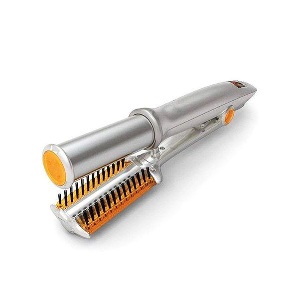 Encrespadores de cabelo Alisadores 2 em 1 360 Graus Rotativos Modelador de Cabelo Aquecimento Rápido Mini Cerâmica Curling Alisamento Profissional Styli Otsed