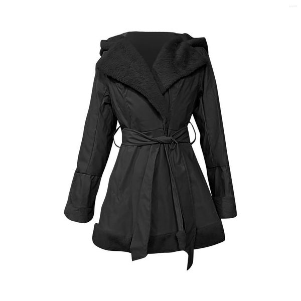 Женские куртки, однотонное искусственное пальто, пояс с капюшоном, облегающая зимняя теплая женская куртка «Дельфин», флисовая женская куртка на молнии