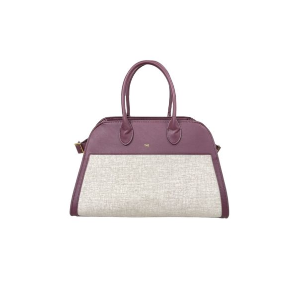 Lona com emenda de couro A nova bolsa Margaux 15 Alcantara Bolsa feminina crossbody Bolsa de ombro estilo de alta qualidade Bolsa esportiva feminina multicolorida linha