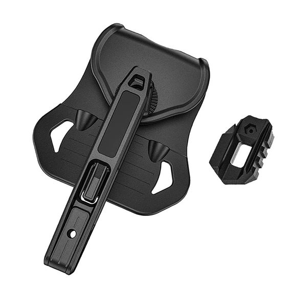 Taktisches Pistolenholster, passend für Double Stack G 9 mm/SW40/357, geeignet sowohl für die linke als auch für die rechte Hand, Airsoft-Jagdkoffer