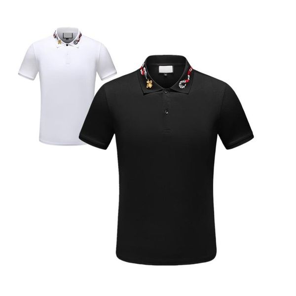 NEW2020 MENS SOMMER TEES PLISE Size Kurzschlärm T-Shirt Milch bedrucktes Baumwoll-T-Shirt 3D Designer Kleidung M-XXXL Golf T-Shirt 56246g