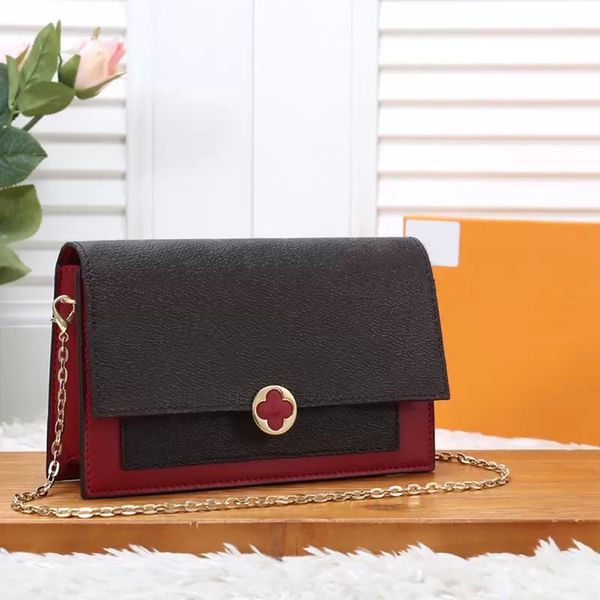 10A Tasarımcı Lüks Omuz Çantaları Crossbody Bag Flore Zincir Cüzdan Çantası Kadın Çanta El Çantası El Çantası Küçük Çapraz Vücut Moda Cüzdanları Deri Debriyaj Kart Yuvası