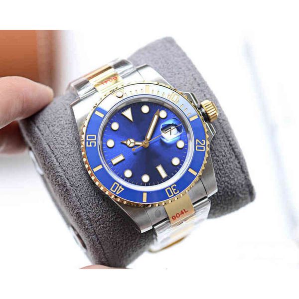 Роскошные часы Rolesx Date Gmt Clean Deluxe Мужские часы RLolex Автоматические сапфировые часы Eta 2836 Механизм Керамический безель 116610 Модель 904l