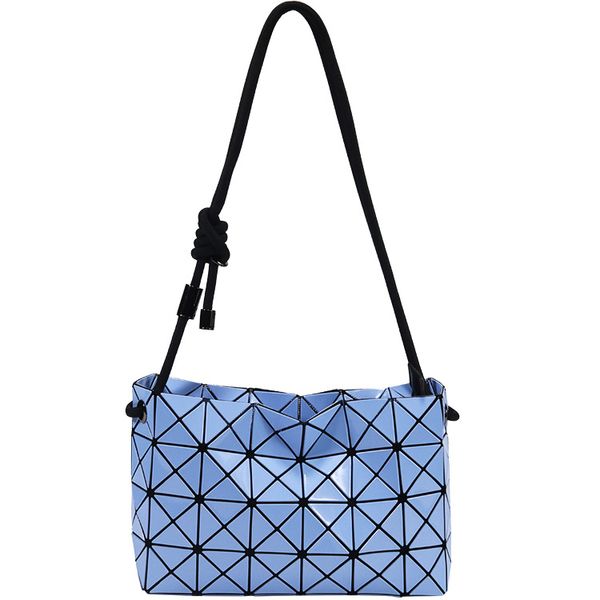 Borse a tracolla da donna Borsa versatile Lingge Borsa con coulisse alla moda con geometria semplice