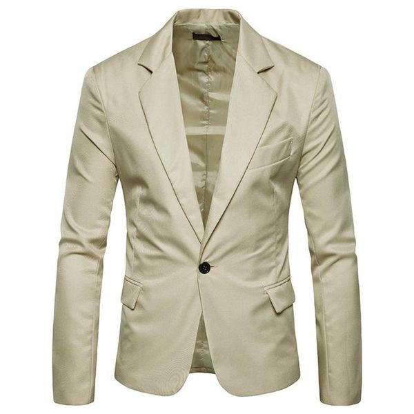 Jacke Blazer Blazer Männer Anzüge Für Mann Reine Farbe Neue Mode Herren Anzug Jacke Mantel X01247d