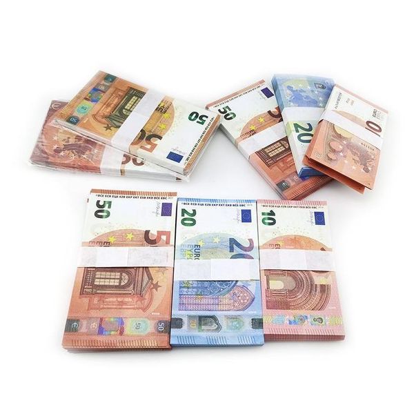 Diğer Festival Parti Malzemeleri 3 Paket Sahte Para Banknotu 10 20 50 100 200 ABD Dolar Euro Pound İngiliz Banknotları Gerçekçi Oyuncak Bar DH9FM