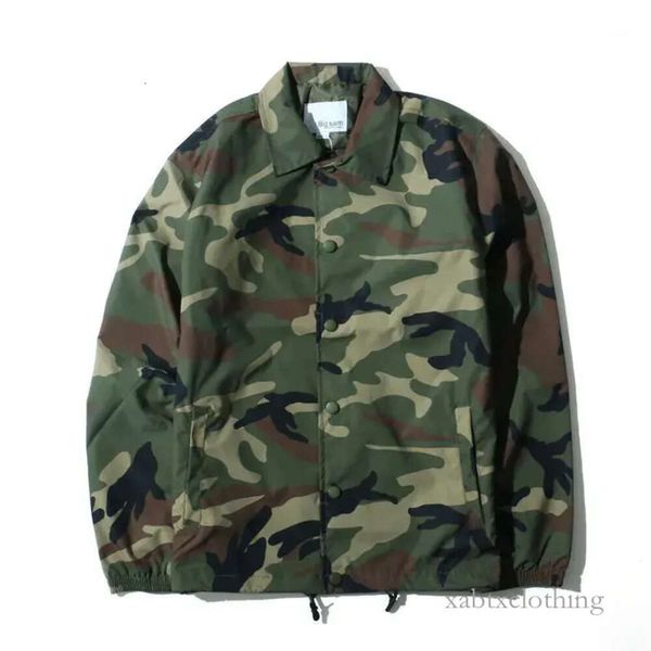 2023 nuova moda occidentale Season2 Camouflage Coach giacche da uomo USA Army Pilot oversize cappotti da uomo Outwea