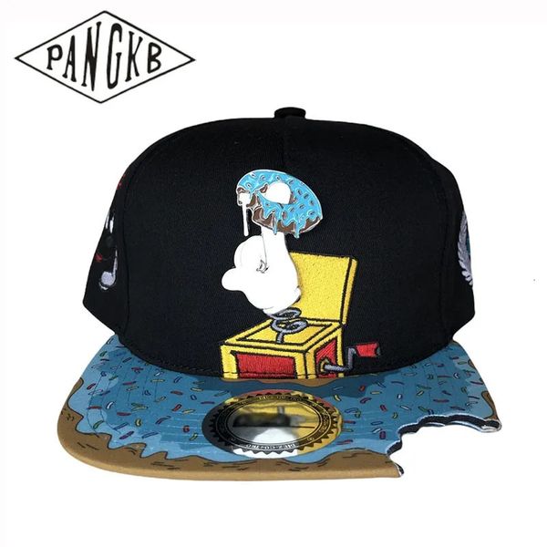 Cappelli da esterno PANGKB Marca Delicioso Cap Cartoon Mordida Metal Munchies Cookie Cappello blu Adulti Viaggi all'aperto Sun Baseball Berretto sportivo 231007