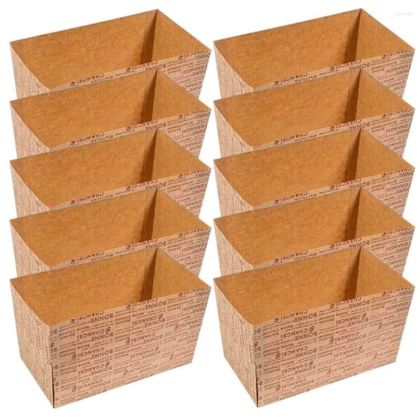 Stampi da forno 50 fogli bicchieri di carta carta per toast pane involucri resistenti alle alte temperature