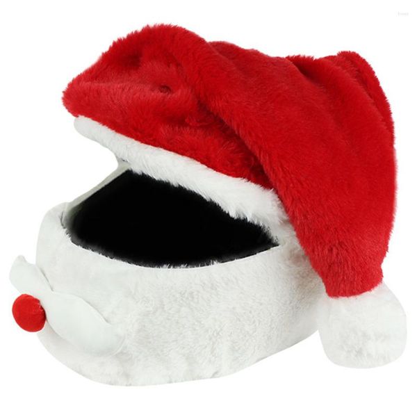 Caschi da moto Cappello natalizio Copricapo natalizio personalizzato in poliestere per adulti