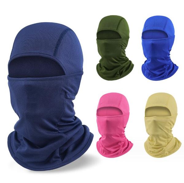 Balaclavas de alta qualidade, máscara facial, capuz de sol de esqui, máscaras táticas, proteção uv para homens, mulheres, simples, à prova d'água, caça, chapéu camuflado