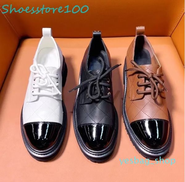 Womens acolchoado mocassim mocassim sapatos pele de cordeiro 100% couro real pele de cordeiro acolchoada aba luxo designer plataforma tamanho alta qualidade ouro ferragem mocassins