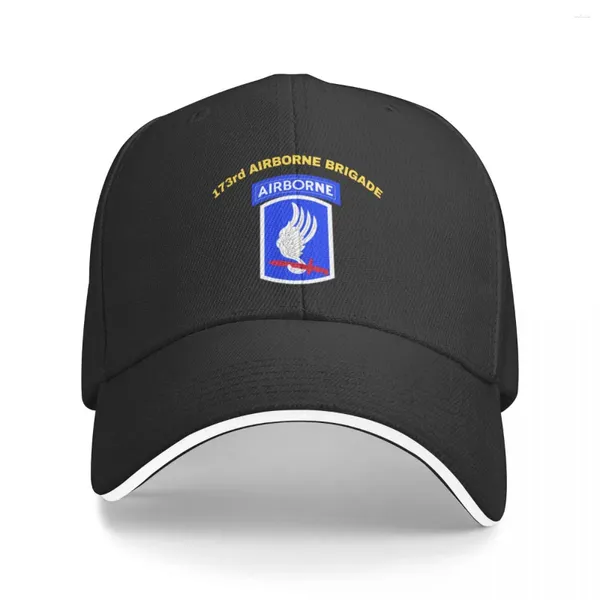 Ballkappen 173rd Airborne Brigade Sky Soldiers Cap Baseball Trucker Hat Herren Luxus Damen