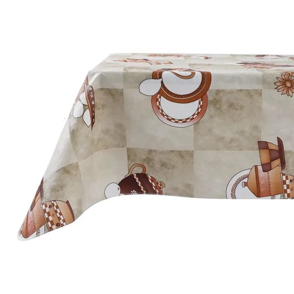 Toalha de mesa para festa, 60x84 polegadas, 10 peças, toalha de mesa de primavera, piquenique de plástico, ao ar livre e camping, à prova d'água, capa de oleado para retângulo 231009