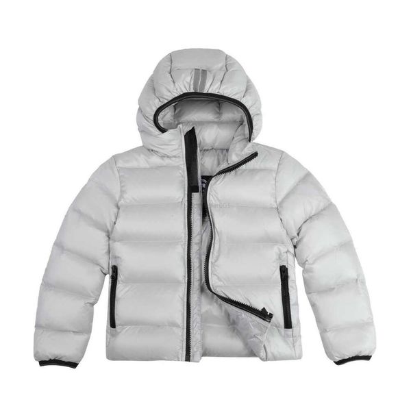 Tasarımcı Kanadalı Kış Bebek Üst Katlar Erkekler Palto Ceket Bebek Bebek Bebek Kapşonlu Katlı Çocuk Giyim Sıcak Kalın Ceketler Kızlar Dış Çıkış Kuysukları140