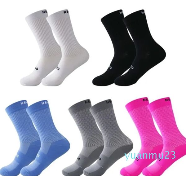 Neue Bike Team Aero Socken Nahtlose Anti Slip Radfahren Socken Straße Fahrrad Socken Outdoor Racing Bike Kompression Sport