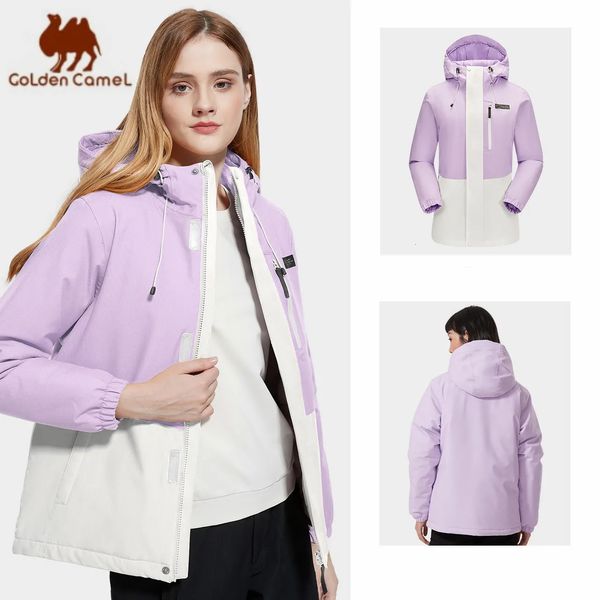 Altri articoli sportivi GOLDEN CAMEL Escursionismo Uomo Donna Giacca a vento in cotone Giacca ispessita Impermeabile Singolo strato Abbigliamento d'assalto 231009