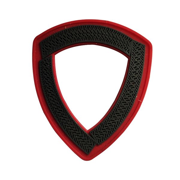 Etichetta badge personalizzata di fabbrica Patch in gomma PVC Contattaci per l'acquisto