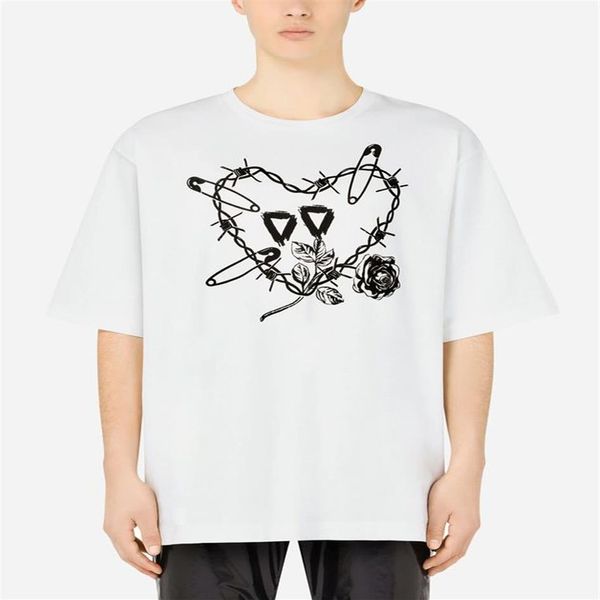 T-shirt da uomo T-shirt in cotone con stampa logo DSQ PHANTOM TURTLE T-shirt firmate da uomo Moda estiva Casual Streetwear Tops2213