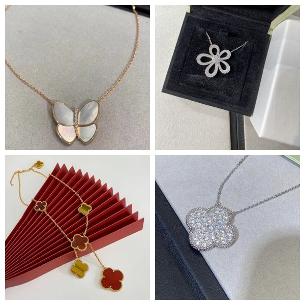 Ожерелье с бабочкой, браслет-цепочка с полым опалом, цепочка для свитера, женское ожерелье, ожерелье из сплава, кулон для свиданий, подарки для женщин и девочек