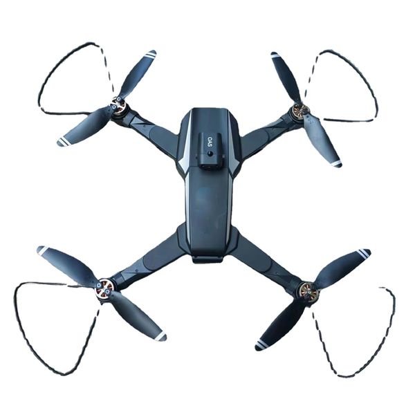 Novo drone 4k câmera dupla grande angular para evitar obstáculos, posicionamento de fluxo óptico, drone rc sem escova, quadricóptero dobrável, brinquedo para meninos