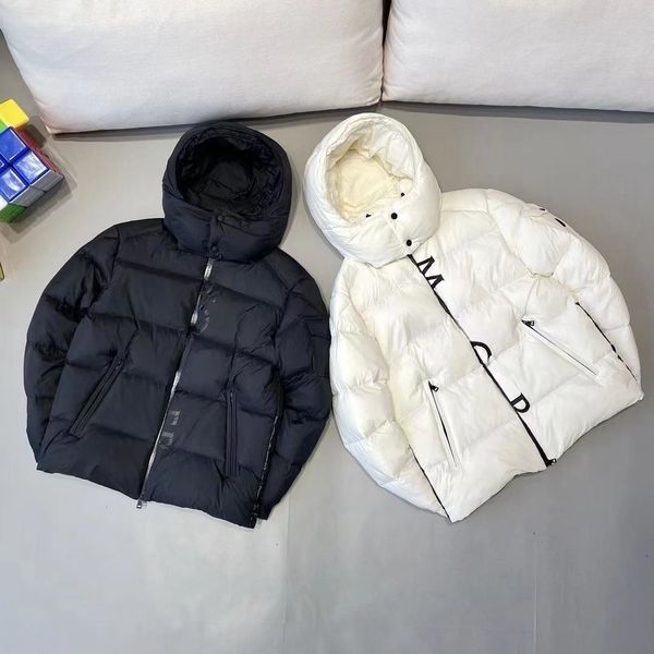 MONclair Classic Parkas Homens Moda Puffer Jaquetas Tee Luxo Designer Jaqueta Parka Homem Epaulettes Tendência Inverno Jaquetas de Algodão Quente Casacos Exteriores