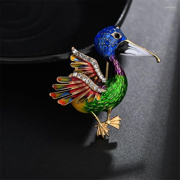 Broschen Joyme Marken Design Emaille Pin Toucan Vogel Brosche Pins Tier Für Frauen Hochzeit Dekoration Kostüm Männer Abzeichen Schmuck