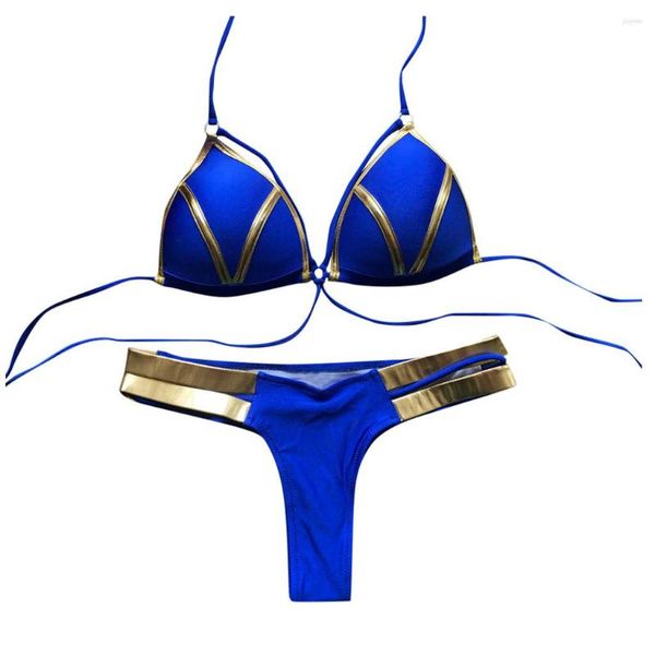 Damen Bademode Damen Bikini Set Sport Push-Up Gepolsterter Badeanzug Tankini 2023 Badeanzüge Badeanzüge
