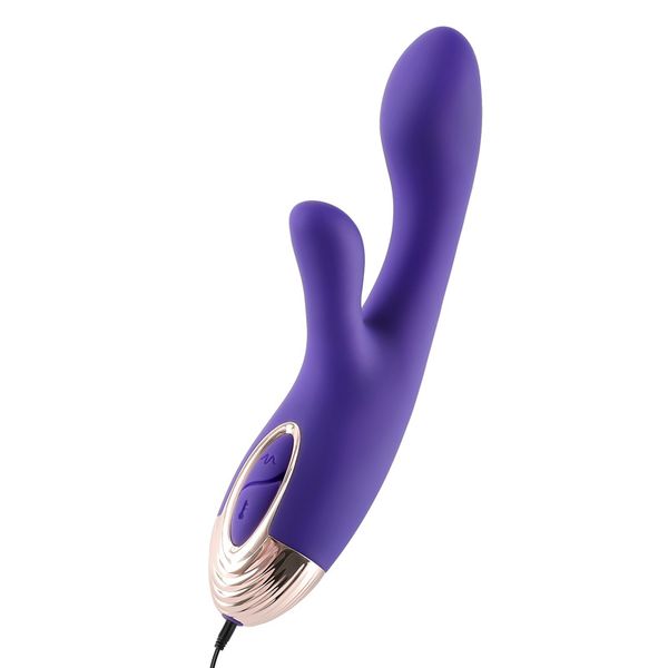 G Spot Rabbit Vibrator with Heating Function Sex Toys for Women Clitoris Stimulation Waterproof 7 Powerful Vib_voghion.com