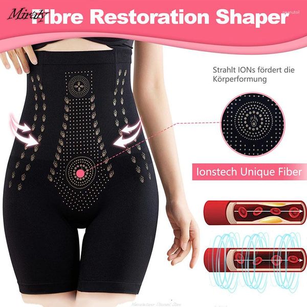 Intimo modellante da donna Senza cuciture a vita alta Mutandine dimagranti Pantaloncini contenitivi per la pancia da donna Intimo modellante dopo il parto BuLift Boxer Slip Body Shaper