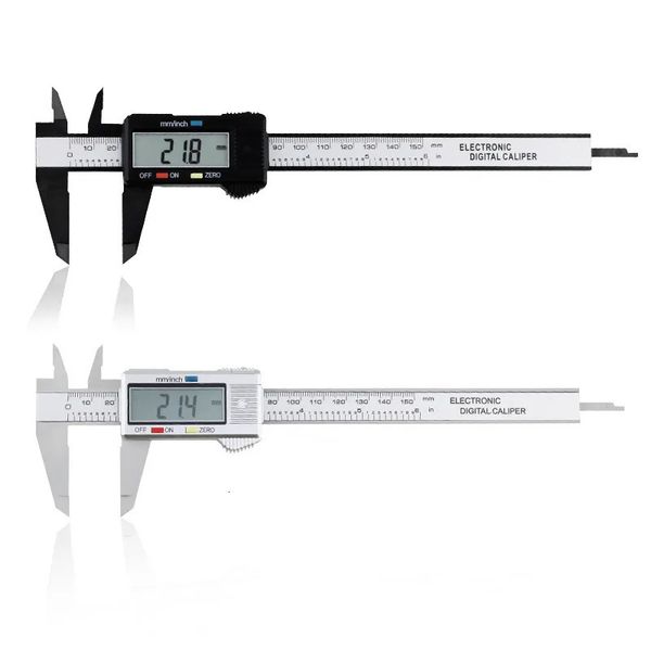 Ferramentas de sobrancelha Stencils 1pc Digital Caliper Sobrancelha Régua Stencil Microblading Acessórios Eletrônico Vernier Caliper Micrômetro Ferramenta de medição precisa 231007