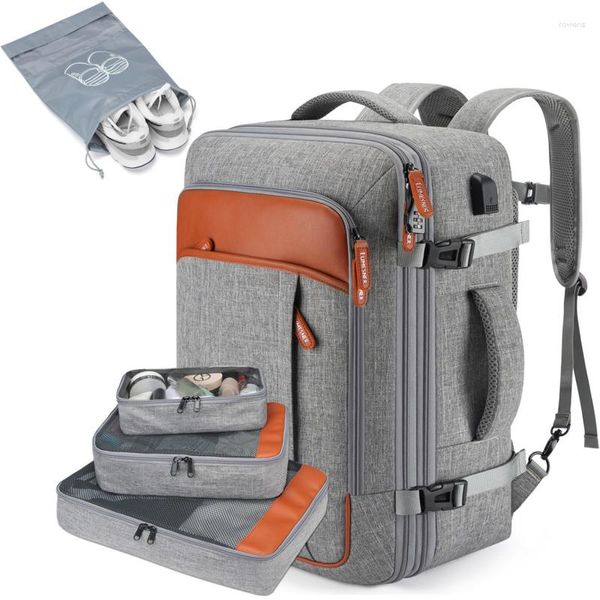 Rucksack 40LReise Damen Rucksäcke Multifunktions wasserdichte Laptoptasche Mann Camping Taktische Bergsteigen Große Kapazität Rucksäcke