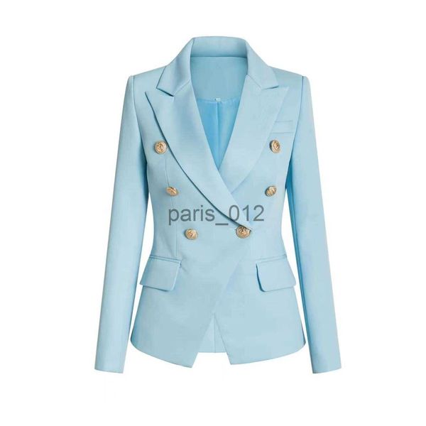 Abiti da donna Blazer Abbigliamento da donna firmato Giacca da donna casual slim Giacca da ufficio da donna Tasche Cappotto da lavoro taglie forti Multipor disponibile x1010