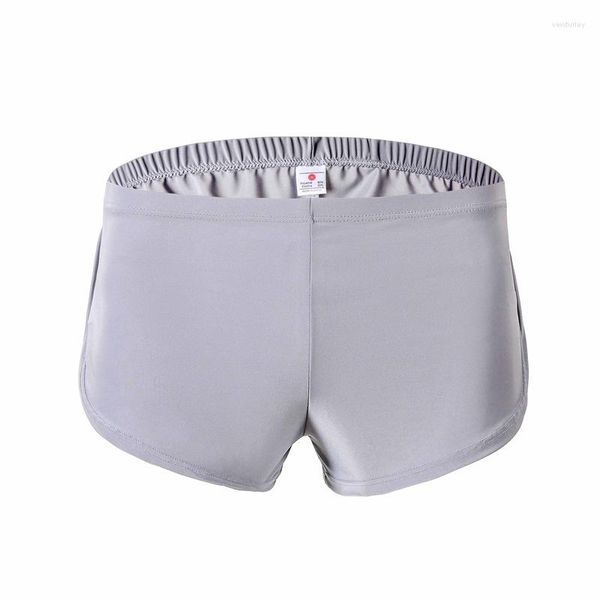 Cuecas juventude u convexo bolsa roupa interior para homens moda boxer shorts gays sexy respirável bottoms calcinha nightwear aro calças confortáveis