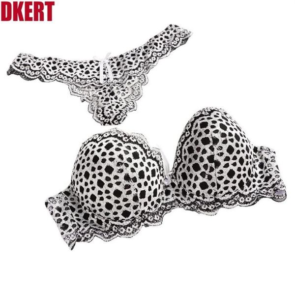 Íntimo sexy leopardo ouro prata sutiã breve conjuntos push up conjunto feminino tamanho grande abc renda tanga oco para fora calcinha bras246j