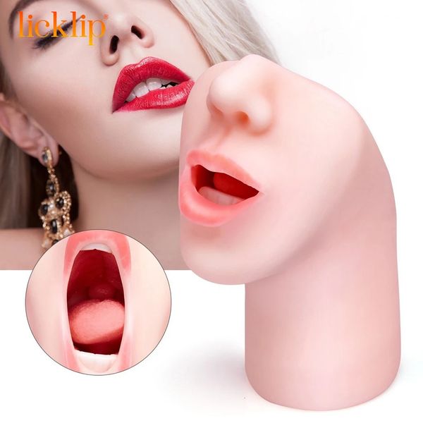 Masturbatoren Heseks Oral Männlicher Masturbator Masturbation Soft Stick Sexspielzeug Für Männer Deep Throat Blowjob Realistische Gummi Vagina Sexy Pussy 231010