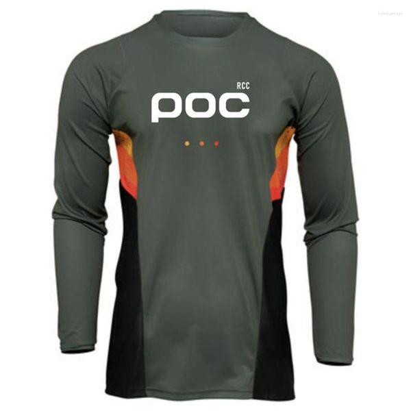 Erkek Polos 2023 İlkbahar ve Sonbahar Kadın Açık Hava Spor Fitness T-Shirt Uzun Kollu Yarış Takım Harajuku Jersey