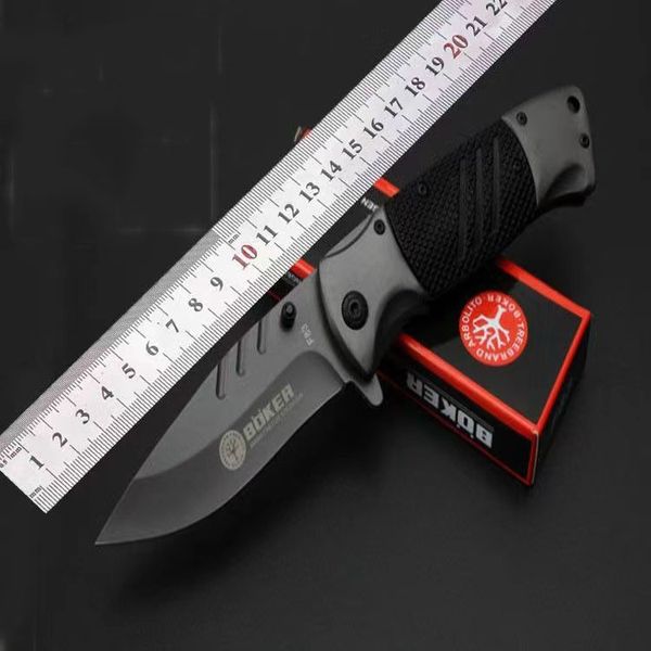 Складной нож BOKER, охотничий карманный походный нож, многофункциональное лезвие из нержавеющей стали, уличные ножи высокой твердости