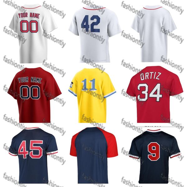 Camisas de beisebol personalizadas 44 Elly De La Cruz 19 Joey VottoKen Griffey Jonathan India Hunter Greene Johnny Bench TylerCustom Homens Mulheres Camisas Juvenis Homens Mulheres Crianças