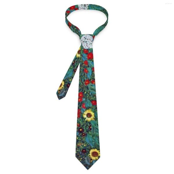 Papillon Cravatta da uomo Farmer Garden W Collo a girasole Fiori vintage Colletto casual retrò Grafica Cosplay Accessori per cravatte per feste