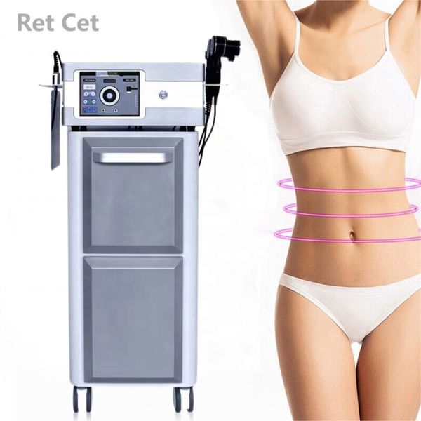 RET CET RF Macchina per modellare il lifting del viso per la terapia Tecar Physio Dispositivo portatile per bruciare i grassi Corpo che dimagrisce Attrezzatura per la rimozione della cellulite