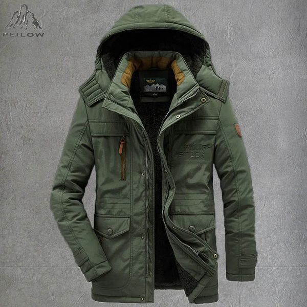 Mens Ceketler Kış kar katı sıcak kayak ceketi su geçirmez iş dışarısı dış giyim kalınlaşan rüzgar köprüler parkas hoodies erkek giyim m6xl 231009