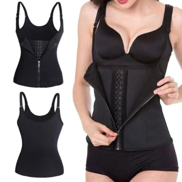 Shaper del braccio 2023 Tracolla Vita Trainer Cintura dimagrante Gilet Corsetto Donne Gancio con cerniera Cincher per il corpo Perdita di peso 231010