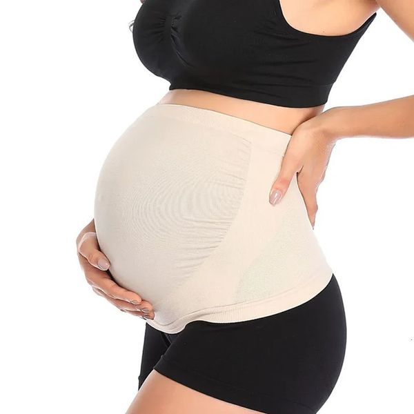 Cintura barriga shaper respirável maternidade suporte cintos espartilho cuidados abdômen bandagem roupas para mulheres grávidas gravidez sem costura cinto de barriga 231010